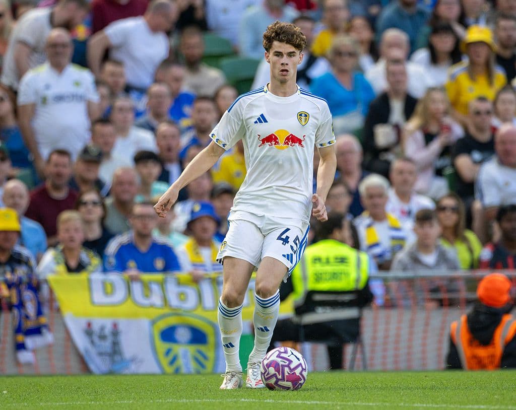 Leeds United v AC Milan, pre-season friendly match, Dublin.