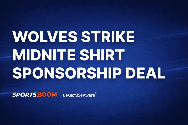 Wolves Strike Midnite Shirt Sponsorship Deal